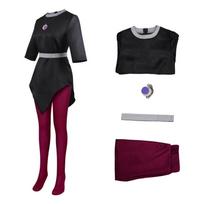 Pelėdos namas Amity Cosplay pilnas komplektas su peruku Anime Expo antrinis stilius Helovino vaidmenų žaidimo apranga S black