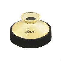 Alto Saxophone Mute Lightweight Sax Sound Dampener Compact for Students, Beginners, Home beige