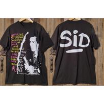 Vintage Style Sid Vicious Sex Pistols Aop All Over Print New Band T Shirt M gray