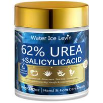 Urea & Salicylic Acid Hand & Foot Cream - Natural Formula, Moisturizing for Extremely Dry Rough Skin 100g balta