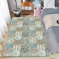Vinyl Non-slip Washable Rug for Kitchen Decor 80X120CM