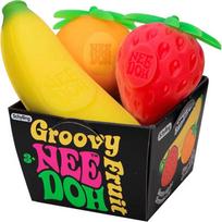 Schylling Needoh Pizza Sensory Fidget Cube Stress Relief Squishy Cube Anti-Anxiety Squeeze Toy For Focus Adhd Population