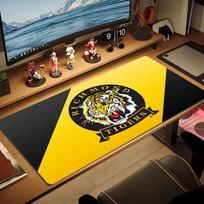 Richmond Tigers Color Mouse Pad Large Gaming Table Cushion Non-slip Laptop Tablet Big Mousepad XXL Mat Mini PC Playmat With Lock edge 50cmx100cm(19.6x39.4inch)