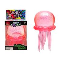 New Needoh Jellyfish & Cube Squish Toy, Soft Jelly Squeeze Stress Relief Fidget Toy, Sensory Needoh For Kids & Adults