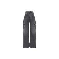 Maison Margiela Cut Out Jeans Women's S51LA0051S30743-965 EU 36 gray