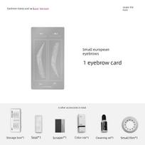 One-Second Eyebrow Stamping Tool for Lazy People, Easy to Draw Distinct Lines for Natural-Looking Eyebrows That Don'T Fade