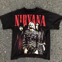 Group Photo Nirvana Rock Band Band T-Shirt 100% Cotton Graphic Tee Men Women Summer Streetwear Top S gray