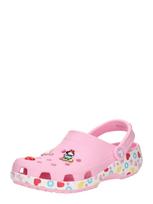 Crocs Atviri batai 'MckyFrndsMinnieCls' mėlyna / geltona / šviesiai rožinė / juoda
