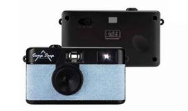 Camp Snap CS-V105-DN-WW Denim kompaktinis skaitmeninis fotoaparatas, mėlynas/juodas