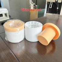 Silicone Ice Cube Tray & Bucket: Easy-Release Mold for Ice Making white