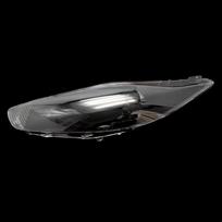 Ford Fiesta Headlight Cover for 2013-2016 Models: Front Transparent Cover for Hatchback & Sedan. Premium High Transparency - Left - Standard gray
