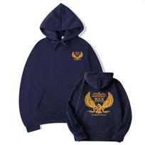 Roman Eagle Legion Roma Invicta Military History Pullover Hoodie Unisex Vintage Style Graphic Hoodie for History Lovers 3XL black