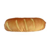 Raštinės reikmenų dėžutė Animacinis Imituoto Duonos Dizaino Pieštukinė Užtrauktuku Uždengiamas Makiažo Šepetėlių Laikiklis Mokyklinių Prekių Organizatorius beige