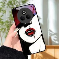 Tempered Glass Phone Case For OPPO Realme P3 Pro 5G Funda Shockproof Hard PC Shell Back Cover For Realme P3Pro RMX5032 Coque Realme P3 Pro black
