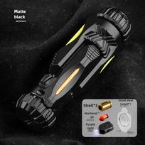 Vieno palietimo ugnies paleidimo paleidimo įrenginys Lydinio Mini žaislinis pistoletas su taikiniu 20 plastikinių kulkų Fidget spinner Streso malšinimo žaislas Berniukų dovanos matinė juoda spalva