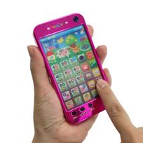 Talking Smartphone & Remote Control Set - Toy Smartphone Remote Control - Press the Panel to Light Up, Talk, and Make Sounds (Smartphone Only (Sold gray