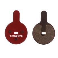 1 Pair MTB Mountain Bike Metal Disc Brake Pads for Shimano M446 355 395 BB5 brown