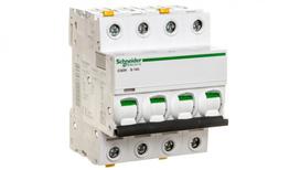Circuit breaker 4P B 16A 6kA AC iC60N-B16-4 A9F03416