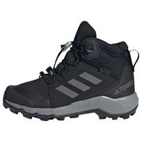ADIDAS TERREX Auliniai batai 'Mid GORE-TEX Hiking' pilka / juoda