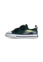 CONVERSE Sportbačiai 'CTAS 2V OX' nefrito spalva / žolės žalia / levandų spalva / juoda