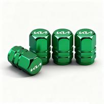 For Kia StingerQCar Wheel Tire Valve Stem Cover Dustproof Cap Accessories For KIA EV6 Stinger RIO Sorento Picanto Ceed Borrego Syros K4 K5 K8 K9