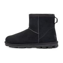 UGG Essential Mini Classic Fleece Lined Black Women's (Unisex) Snow Boots 1115030 BLK 40.0 black