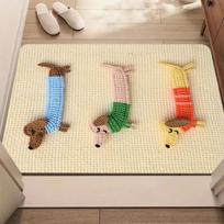Dachshund Carpet Mat Rug Cute Dog Pattern Home Decoration Living Room Bedroom Modern Floor Decor Home Floor Mat Welcome Mat 40x60cm