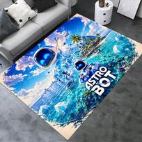 Astro bot Carpet Rug for Living Room Bedroom Home Sofa Decoration,Kids play Non-slip Floor Mat 80x120cm( 31x47in)