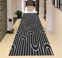 Racetrack Runner Rug for Hallway Racing Car Rug Race Track Rug Start Line Finish Line Kids Room Rug Racing Car Game Room Rug 50x150CM white