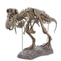 Animal Figurines Diy Dinosaur Skeleton Toys Jurassic Period Simulation Assembled Skeleton Park Tyrannosaurus Rex Large Big gray