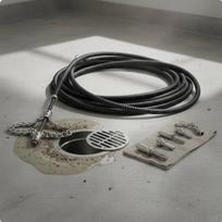 Sewer Cleaning Flexible Shaft Long-Lasting Pipe Descaling Chain Tool Industrial 5M