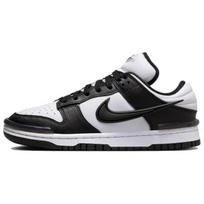 Pre-owned Nike Dunk Low Twist Panda DZ2794-001-P26094462518819 37.5 black