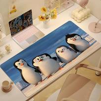 Cartoon TThe Penguins Of Madagascar Mouse Pad Large NonSlip Lockedge Desktop Computer Desk Mat Keyboard Office Gamer Student 800x300x3mm