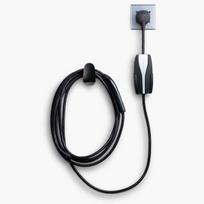 Tesla mobiliojo įkroviklio sieninis laikiklis, kabelių organizatoriaus laikiklis su UMC laikikliu, tinkamas Tesla 2 kartos mobiliojo jungiklio įkrovimo kabelio laidui, Modelis 3 Y X S Cable Organizer Kit