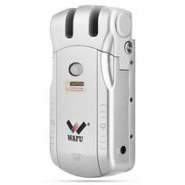 WAFU Wireless Invisible Keyless Electronic Lock Remote Control Touch Locked&Unlock Silver USB