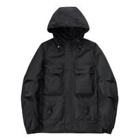Men’s Casual Hooded Windbreaker Jacket for Spring and Autumn M juoda
