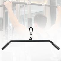 High Pulley LAT Bar Cable Machine Accessory for Men Women Practical Sturdy Home Gym Hollow white