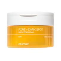 CELIMAX Brightening Pore & Spot Pads 40 Sheets (Tranexamic Acid & Niacinamide Pads) orange