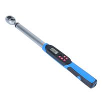 Digital Torsion Wrench Precise Control Data Storage Buzzer LED Light Warning Ergonomic for Cars Motorcycles Maintenance gray