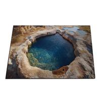 3D Optical Illusion Rug Absorbent Non Slip Bath Mat Endless Pit Bathroom Rug Floor Mat for Shower Bathtub Doorway Kitchen 40*60cm gray