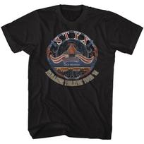 Styx - Tour 81 - Short Sleeve - Adult - T-Shirt Unisex T-Shirt L gray
