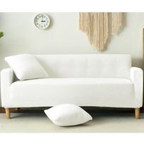 Universal Elastic Sofa Cover All Inclusive Full Cover Lazy Four Seasons Sofa Cushion Towel Stretchable Protector 90-140cm white