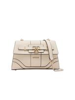 GUESS Rankinė ant peties 'Latona Mini Tote' smėlio spalva
