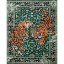 Rug for Living Room Carpet Jungle Tiger Home Decoration Large Area Bedroom Flannel Floor Mat Machine Washable Coffee Table Rugs 50x80cm