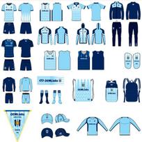 Custom Survetement Sport Football Soccer Socks Shin Guards Soccer Wear Jersey De Foot Soccer Kit Football Kit S-3XS white