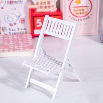Multi-functional Chair Shape Phone Holer Folding Cell Phone Bracket  Mobile Phone Accessories balta