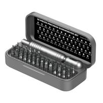 55PCS Mini Precision Screwdriver Set Magnetic Repair Tool Kit Torx Hex Phillips Bits for Phone Watch Laptop Electronics DIY Gift black