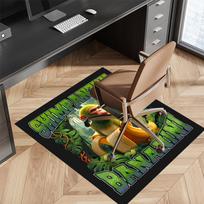 1pc Italian Brainrot characters6 Print Area Rug - Soft, Washable Non-Slip Indoor Mat for Office Chairs, Living Room, Home Office Decorative Rug 50cmx80cm