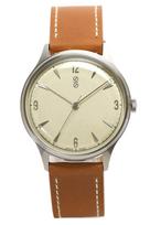 SIS -001 Classic Sweep Men's Watch Japanese Quartz 1/4 Second Hand 5 ATM Water Re tant Genuine Leather Band dramblio kaulas