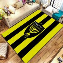 Beitar Jerusalem Carpet Rug for Living Room Bedroom Home Sofa Decoration,Kids play Non-slip Floor Mat 70x100cm( 27x39in )